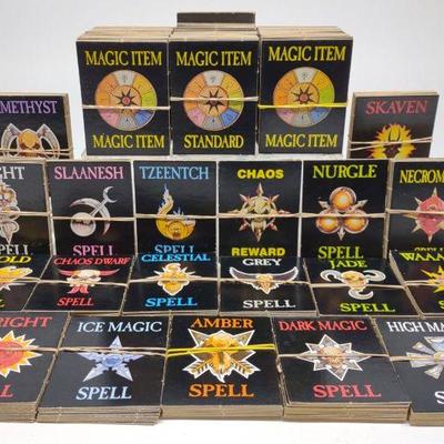 Warhammer Battle Magic Fantasy Battle Cards