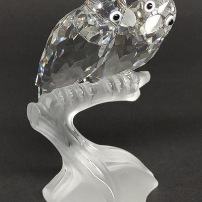 1987 Swarovski 'Togetherness' Lovebirds Figurine