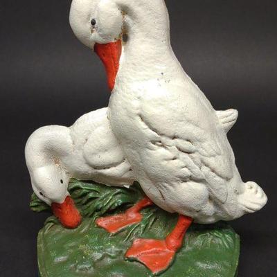 Cast Iron Duck Doorstop