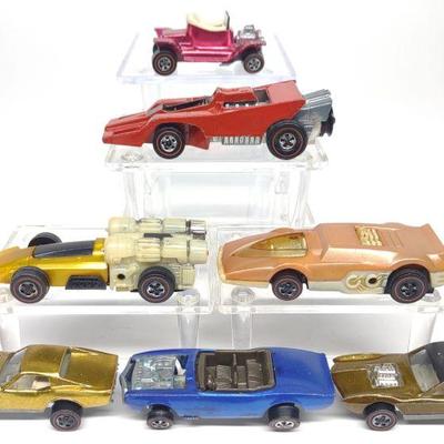 1968 Redline Hot Wheels Toy Cars