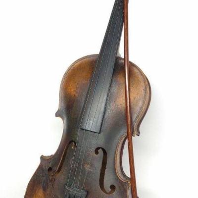 19th C. Joh Bapt Schweitzer Violin & Bow