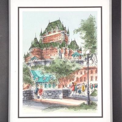Claude Roy Hand Colored Engraving