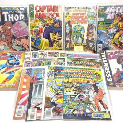 24 Marvel Avengers, Thor, Capt. America Comics