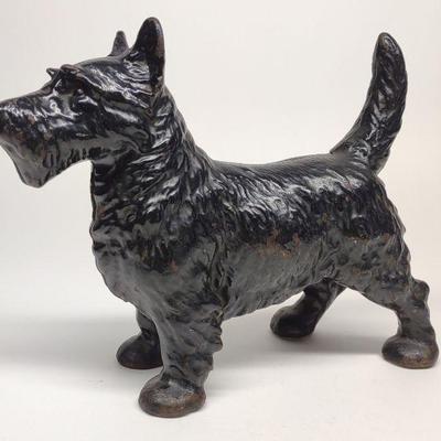 Cast Iron Scottish Terrier Doorstop