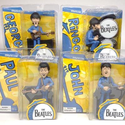 The Beatles McFarlane Toys Action Figure Set