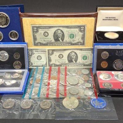 1970s US Proof Coin Sets & Notes