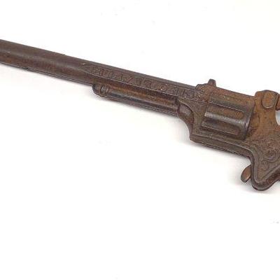 1890s Buffalo Bill Cast Iron Toy Gun
