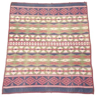 Native American 1920s Camp Blanket