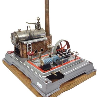 Wilesco D16 Horizontal Steam Engine Toy Model