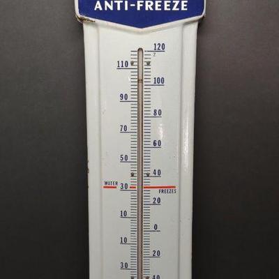 Prestone Porcelain Anti-Freeze Thermometer (Works)