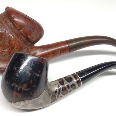 2 Tobacco Pipes (Medico & Wally Frank)
