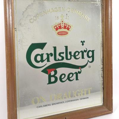 Carlsberg Beer Advertising Mirror