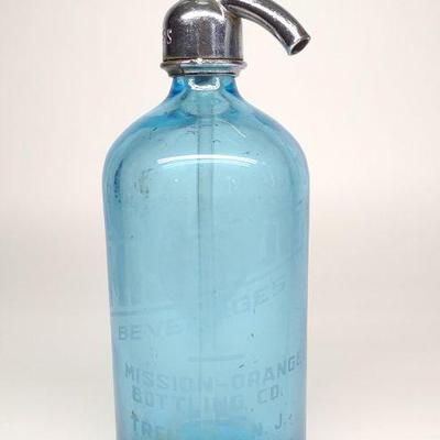 Vintage Mission Beverages Seltzer Bottle