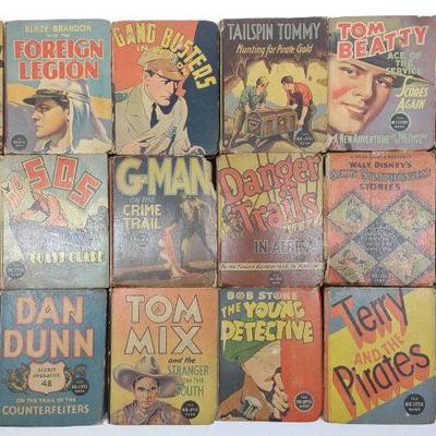 18 Big Little Books (Adventure & Detective)