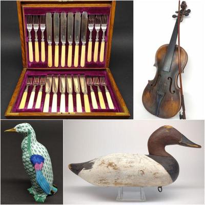 Antiques, Fine Jewelry, Vintage Toys, Decoys, & MORE! Browse Full Catalog & Place Your Bids Today,