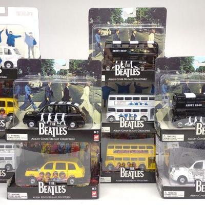 10 Beatles Corgi Diecast Album Cover Buses & Cars