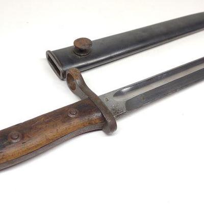 Pre WWI Chilean M1895 Bayonet & Scabbard