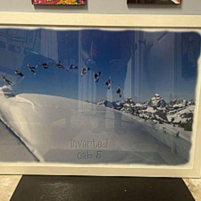 snowboarding poster