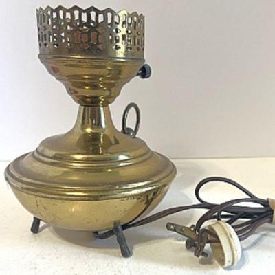 brass lamp