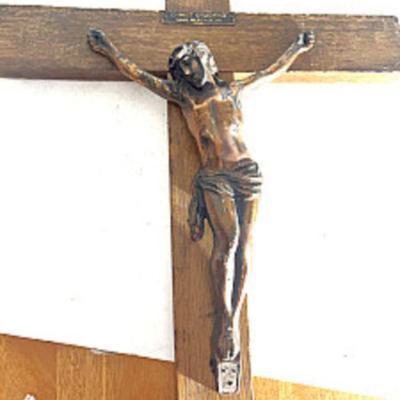 bronze crucifix