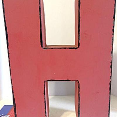 metal letter
