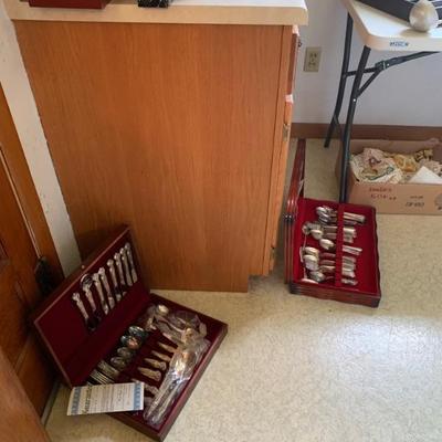 Vintage silverware sets