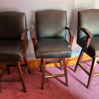 Leather Bar Stools
