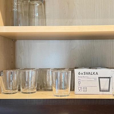 New in Box Ikea Drinking Glasses