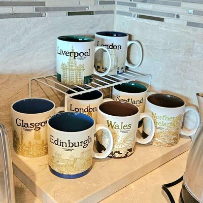Collectible Startbucks mugs