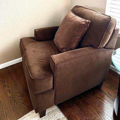 Chocolate Brown Armchair by lane