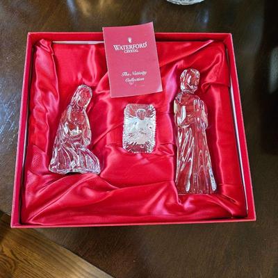 Waterford Crystal Nativity
