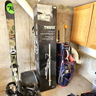 Thule Side Arm Bike Rack, Skis equipment, Gold Equipment