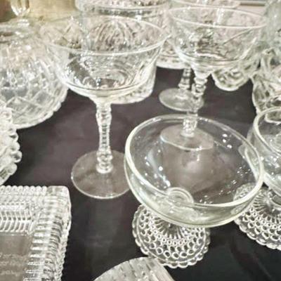 CRYSTAL, STEMWARE, CUT GLASS AND MORE