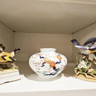 BIRD PORCELAIN FIGURES