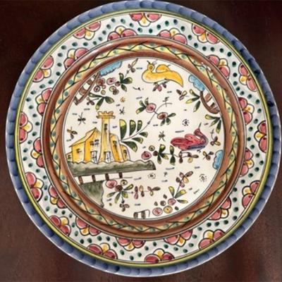ITALIAN POTTERY HANDPAINTED