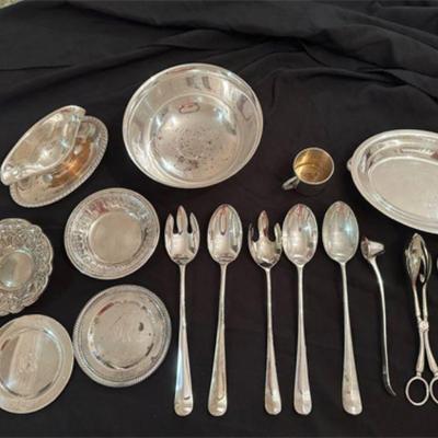 SILVERPLATE AND SILVER