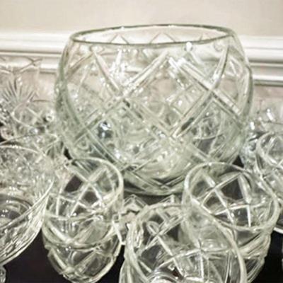 CRYSTAL, STEMWARE, CUT GLASS AND MORE