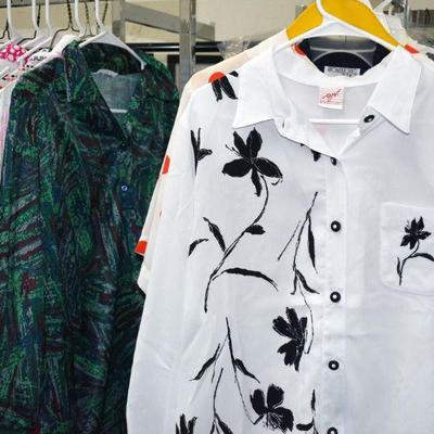 Women's Vintage Blouses & More (25 Items)