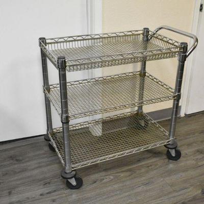 3 Tier Rolling Utility Cart