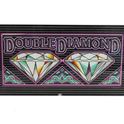 IGT Double Diamond Slot Machine Glass