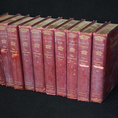 1907 The Children's Hour, Complete 10 Volume Set