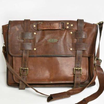 Handmade World Leather Laptop Bag