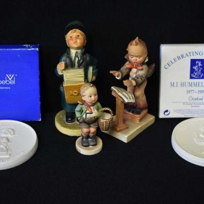 Hummell Figurines and Plaques