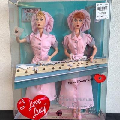 I Love Lucy Dolls ! Chocolate Factory