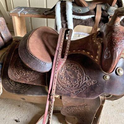 One of the saddles