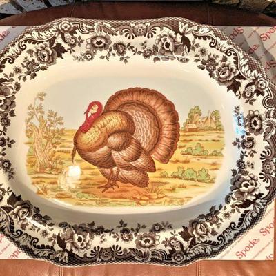 Spode Turkey platter