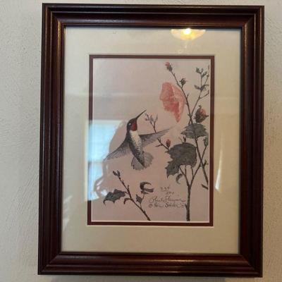 Phil Shivar Hummingbird Numbered 334/500