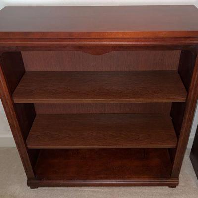 (2) Riverside Furniture Wooden Bookcases