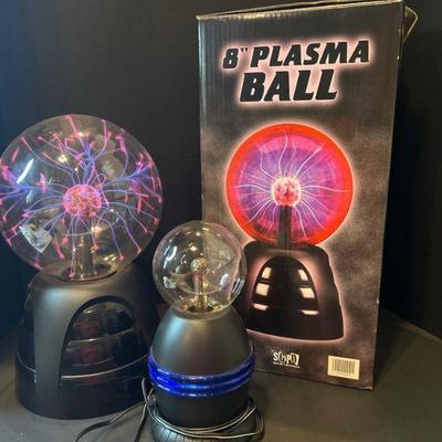 8" Plasma Ball and Smaller Plasma Ball