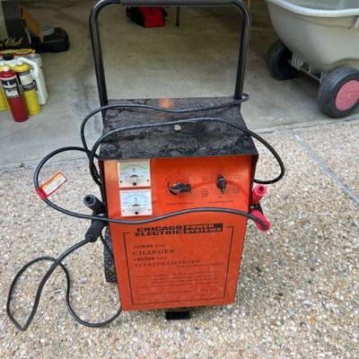 Chicago Electric Starter Charger 6/12V